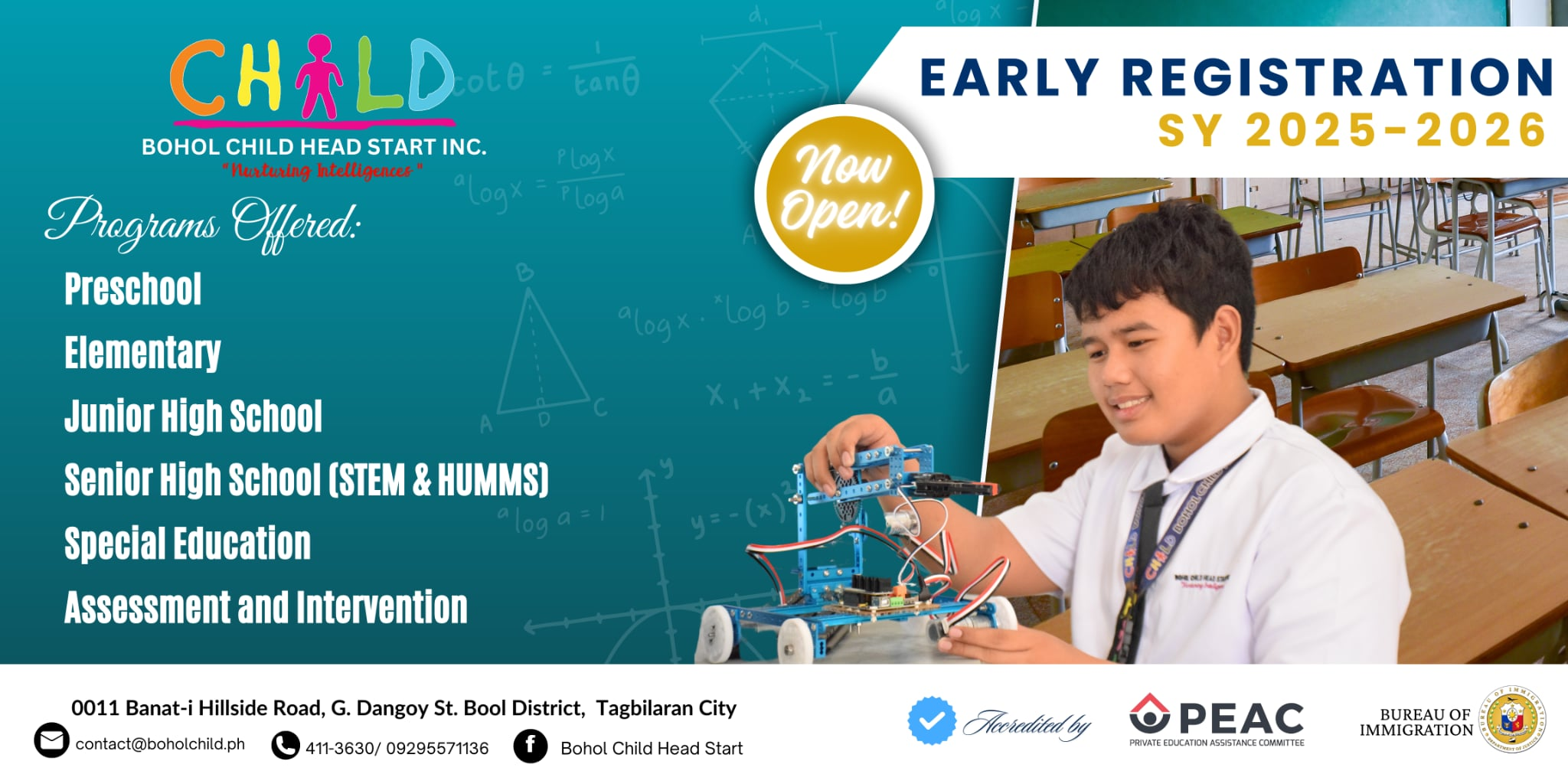 Early Registration 2025-2026