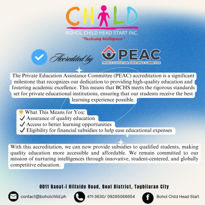 Accredited by PEAC